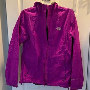 The North Face Women's Bright Magenta Rain Jacket